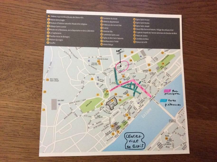 Loire Velo 3 Appartements Moderne Velo Parking 20 Places Velos Centre Ville Historique Blois Buitenkant foto
